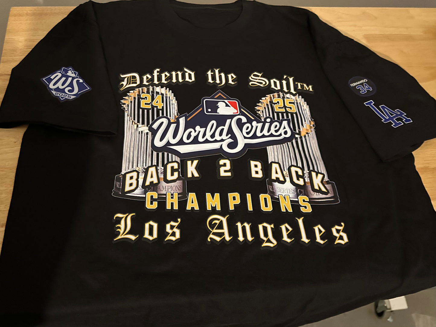 Back-2-Back Champs: Defend the Soil Limited Edition Shirt