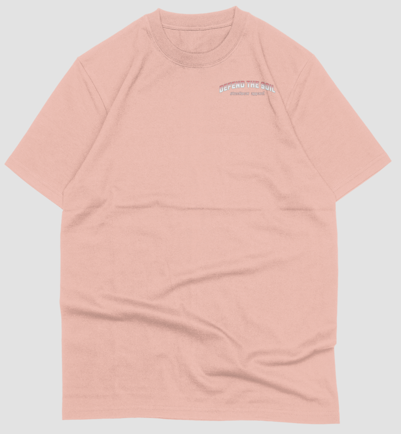 Defend the Soil Oversized Heavyweight tee