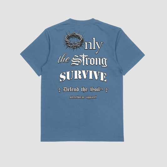 Only the Strong Survive Oversized Heavyweight Tee