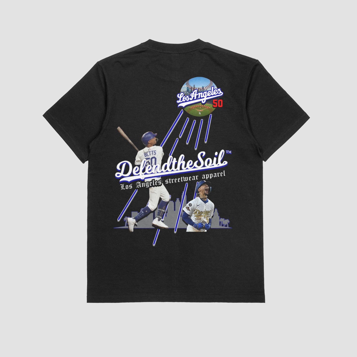 Defend the Soil x Los Angeles Legacy Heavyweight tee