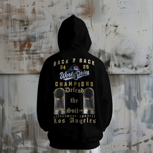 Back-2-Back Champions Hoodie – Defend the Soil Limited Edition