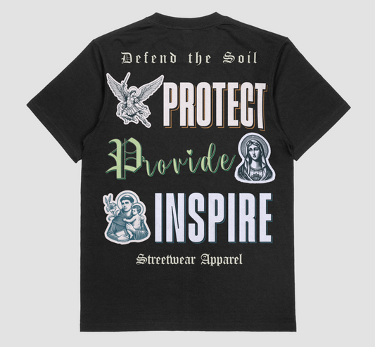 Protect Provide Inspire Heavyweight Tee
