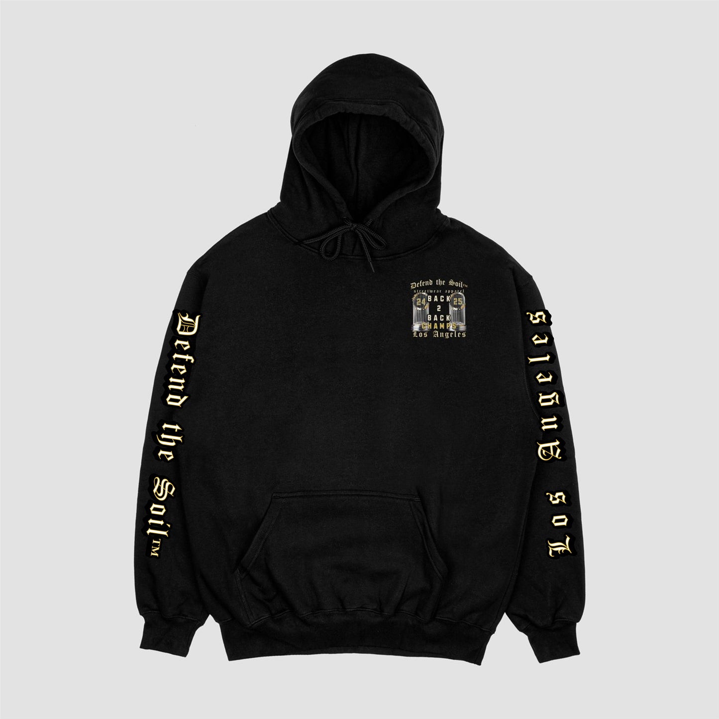 Back-2-Back Champions Hoodie – Defend the Soil Limited Edition